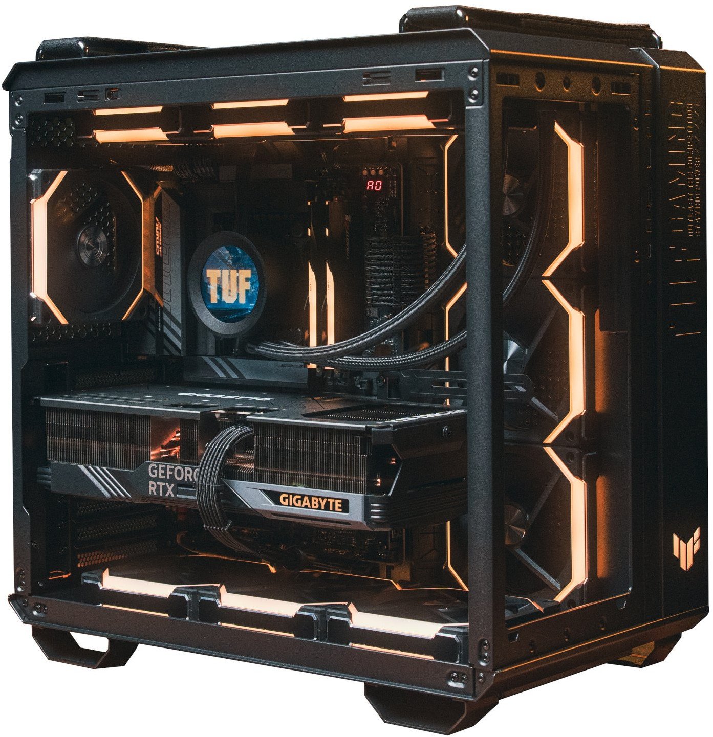 Komputer Madman Gaming Komputer dla pasjonatyAsus TUF Gaming GT502 Ryzen-9-9950X3D/64GB/2TB/RTX5090