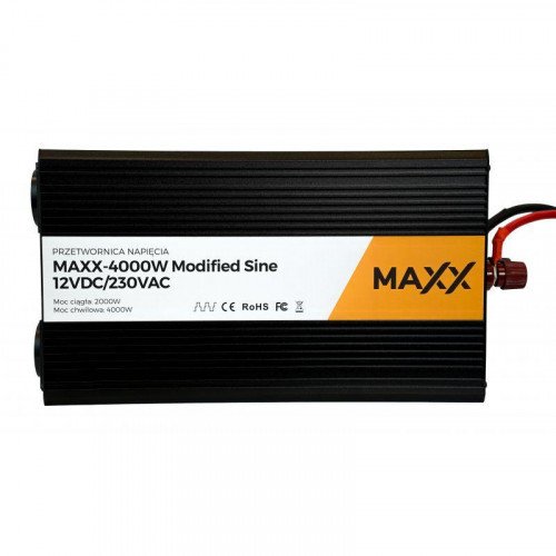 Przetwornica napięcia Maxx 12V/230V 2000W