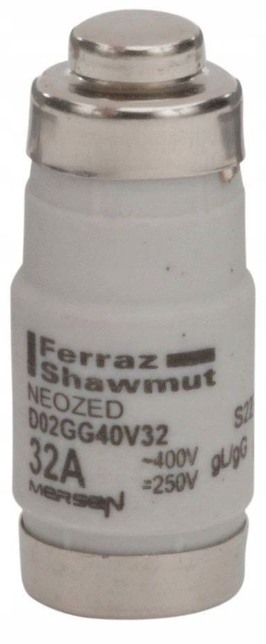 Wkładka bezpiecznikowa D02 gG 400VAC /250VDC 32A S227647