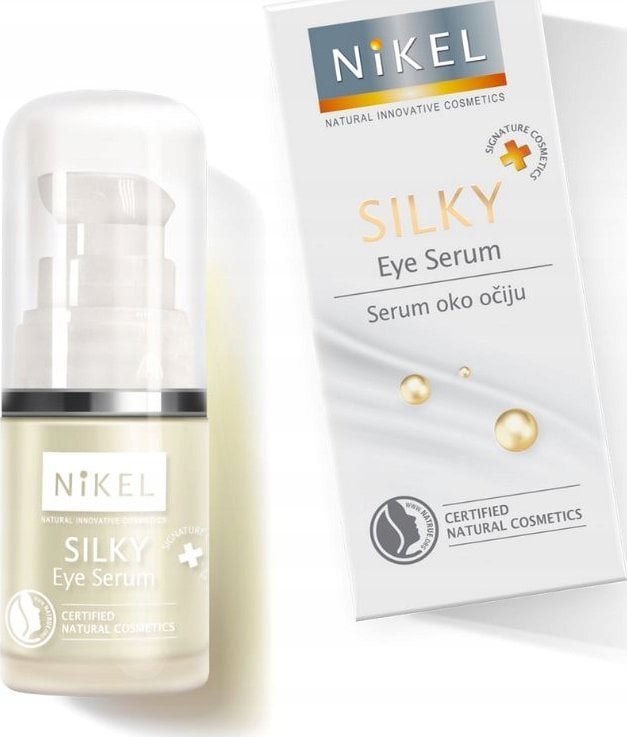 Nikel NIKEL, SILKY, Serum pod oczy przeciwstarzeniowy kompleks różany, 15ml