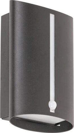 Kinkiet Rabalux Kinkiet zewnętrzny IP44 czarny Rabalux Baltimore 8731 z czujnikiem ruchu