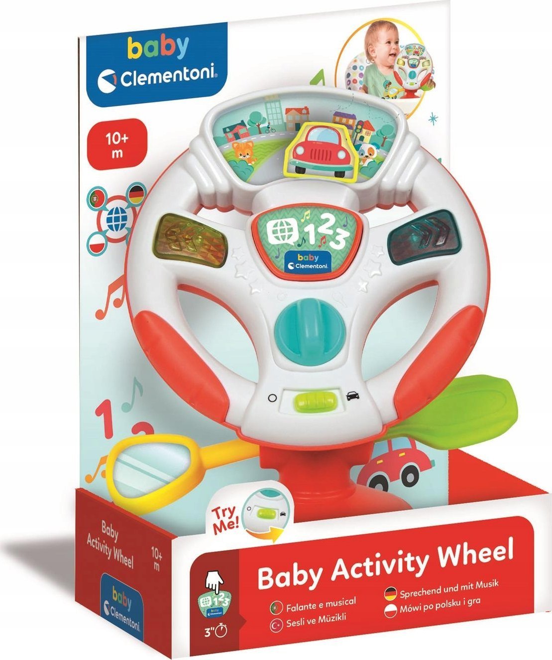 CLE BABY mówiąca elektroniczna kierownica 17533