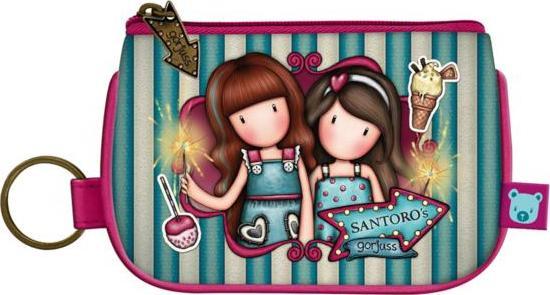 Santoro Portmonetka na Suwak Brelok Gorjuss Fairground