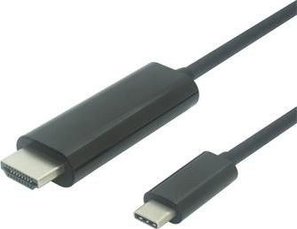 Kabel USB PremiumCord USB-C - 1.8 m Czarny (ku31hdmi03)