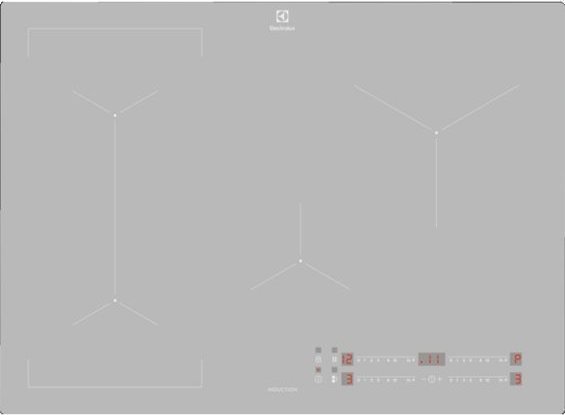 Płyta grzewcza AEG-Electrolux Electrolux EIV7348S Płyta indukcyjna Bridge SLIM-FIT 71 cm