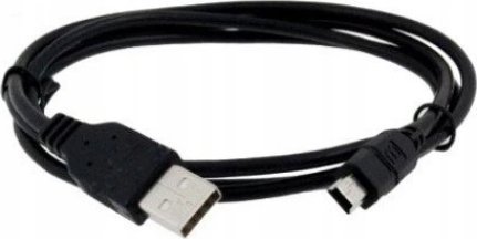 Kabel USB Vitalco USB-A - miniUSB 3 m Czarny (DSF30)