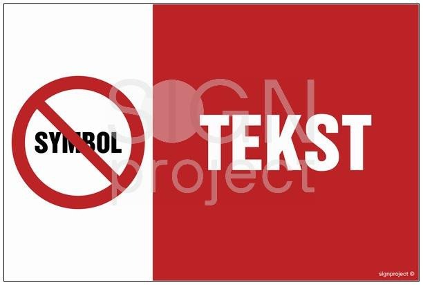 ZN020 - Znak na zamówienie Wzór B-008 750x500