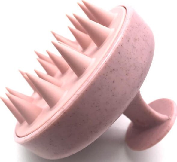 Masażer Yeye Szczotka BIO* do masażu głowy i mycia włosów YEYE Różowy