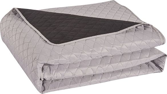 Decoking Narzuta Axel srebrno-czarna r. 200x220 cm