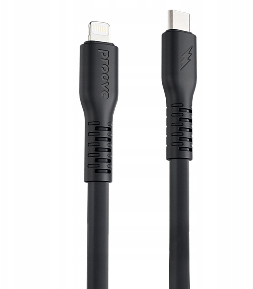 Proove kabel Eter-l USB-C - Lightning 2m 3A czarny