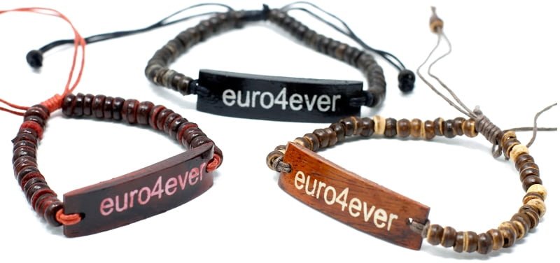 Bransoletka z drewna kokosowego - Euro4Ever