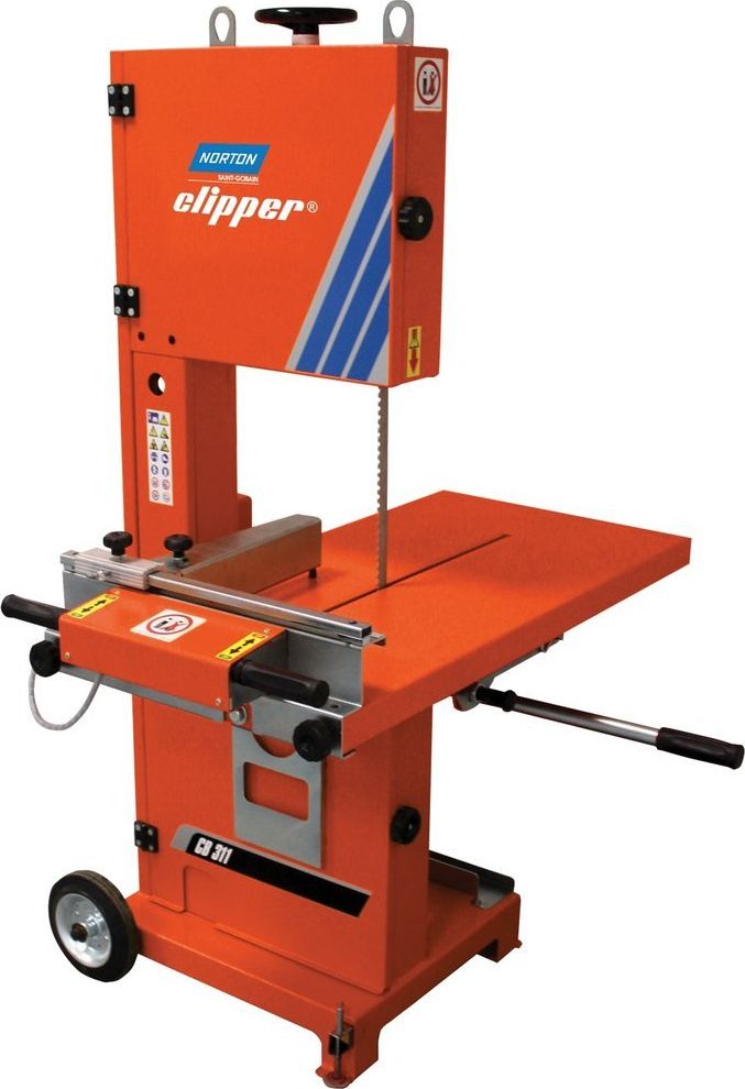 Norton Clipper NORTON CLIPPER CB311 PIŁA PILARKA PRZECINARKA TAŚMOWA MURARSKA STOŁOWA STOLIKOWA DO PUSTAKÓW BLOCZKÓW BUDOWLANA 1.5KW 230V