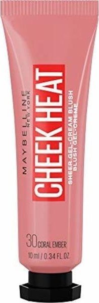 Maybelline Róż Cheek Heat Maybelline (8 ml) - 30-coral ember