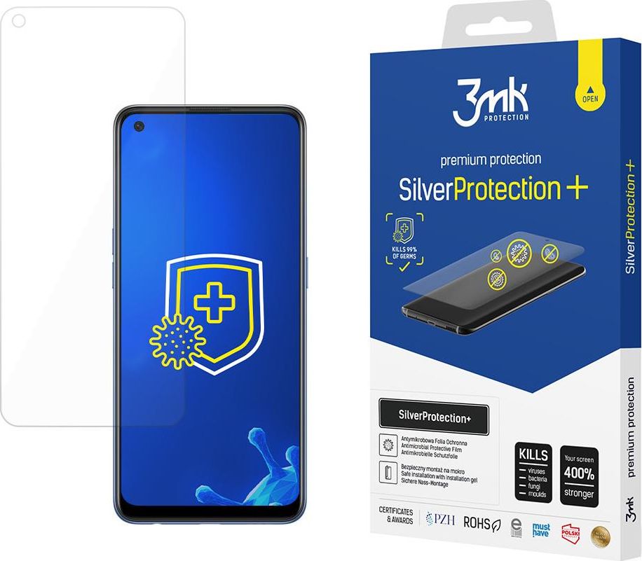 3MK Oppo F19 - 3mk SilverProtection+