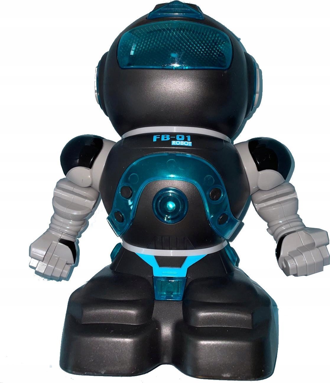 Robot czarny sterowany zegarkiem