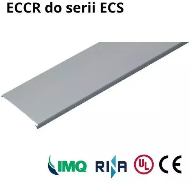 Pokrywa do koryta grzebieniowego serii ECS szer.40mm /2m/ ECCR40G