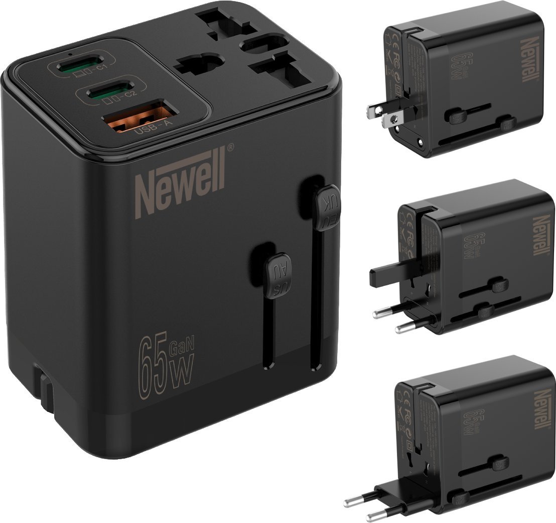 Ładowarka Newell NEWELL Ładowarka sieciowa GaN travel adapter 65 W