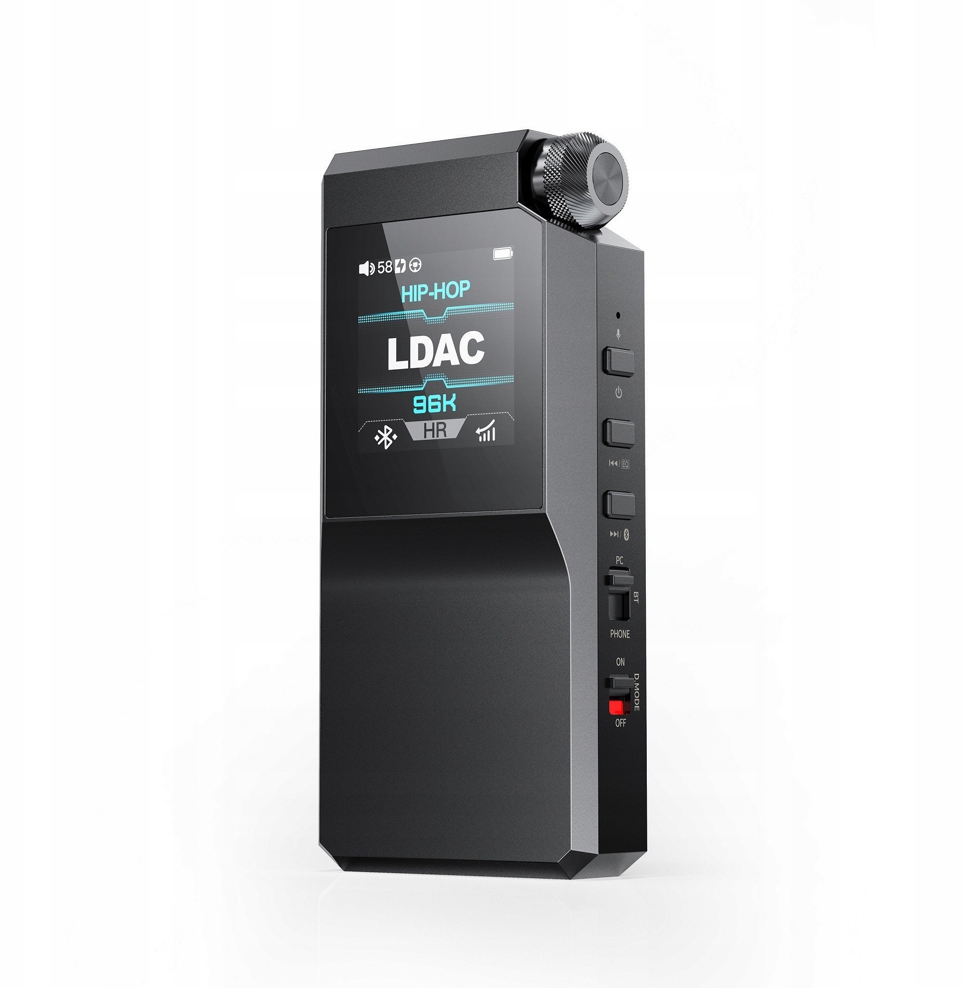 Wzmacniacz słuchawkowy FiiO BTR17 - black - Przenośny DAC ze wzmacniaczem słuchawkowym