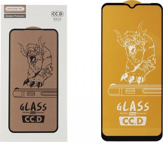 SZKŁO SOMOSTEL IPHONE 13 PRO MAX PROFILOWANE HARTOWANE FULL COVER 10DG