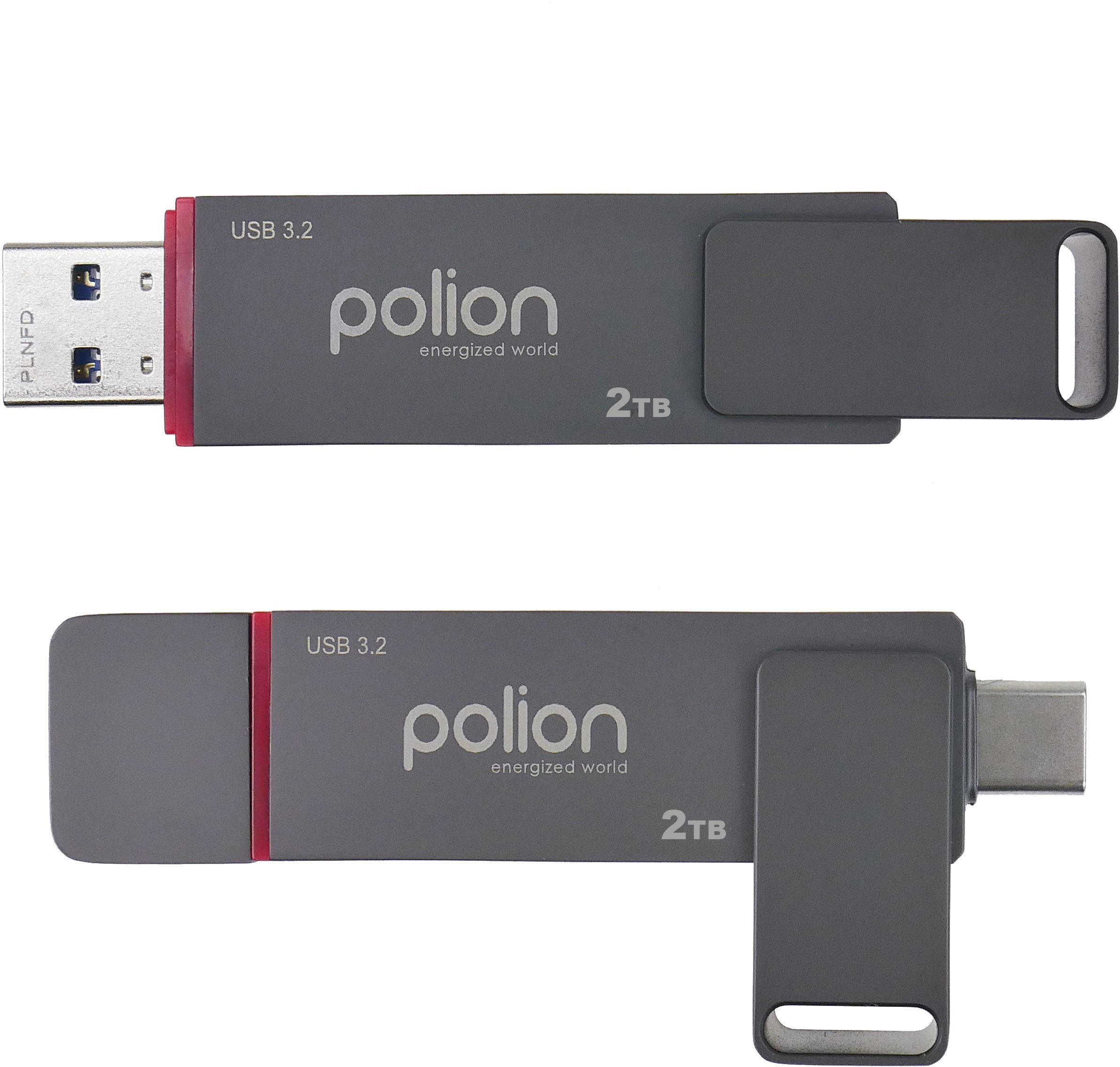 Pendrive 2TB USB-C USB-A ultra szybki 560/520 MB/s odczyt/zapis