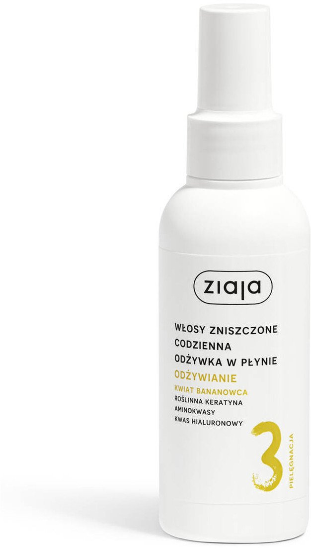 Ziaja Odżywianie Kwiat Bananowca odżywka do włosów 125ml