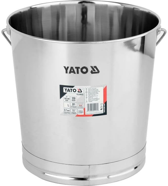 WIADRO ZE STALI NIERDZEWNEJ 28L