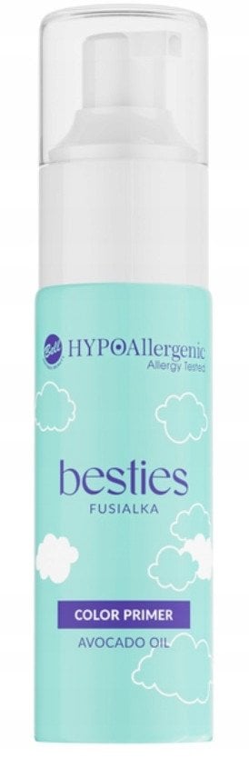 BELL HYPOAllergenic x Besties Nawilżająca baza hypoalergiczna pod makijaż wyrównująca koloryt skóry 01 Bright Sunshine 30 g