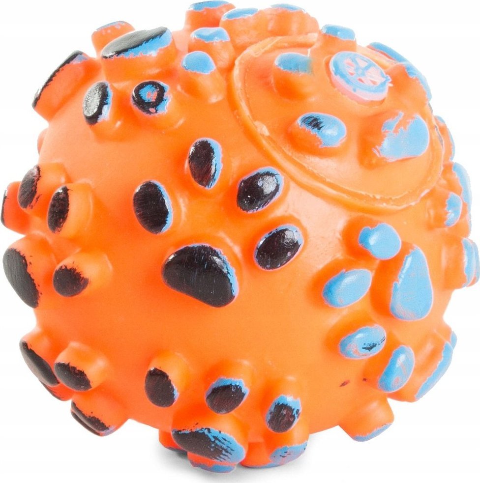 Przyjaciele ZABAWKA DLA PSA PISZCZĄCA GRYZAK PIŁKA GUMA KOLORY