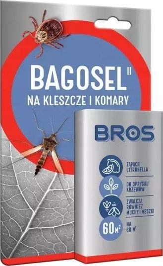 Bros Preparat do ogrodu przeciw komarom i kleszczom