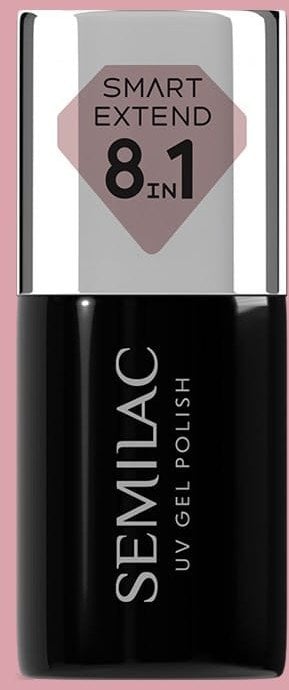 SEMILAC Smart Extend Lakier hybrydowy Nude Rose nr. 802 7 ml