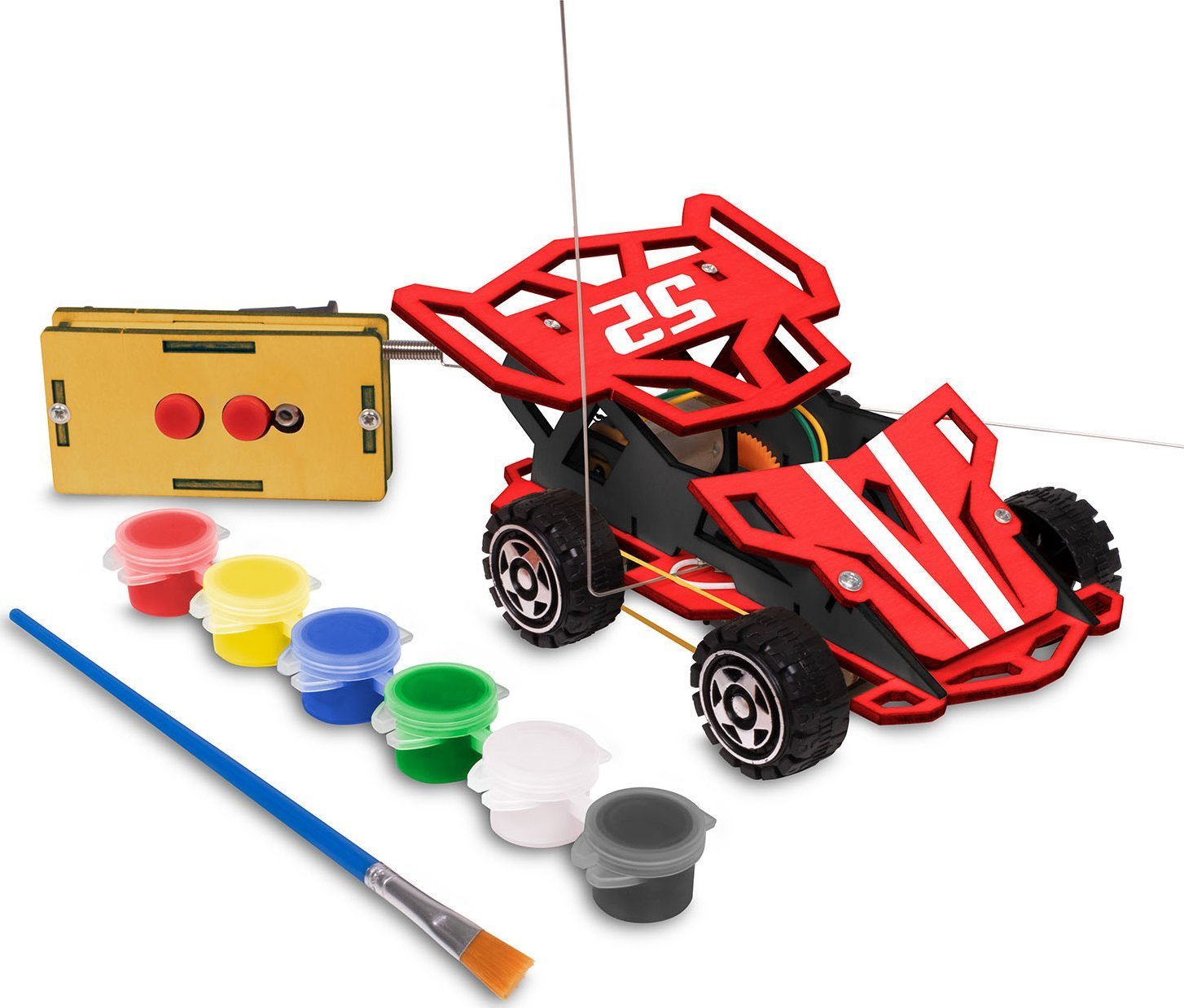 Gill ThumbsUp! Rennauto "Build your own" bedienbar