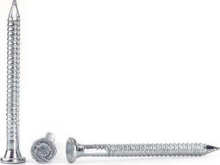 Metalurgia GWOŹDZIE GWINTOWANE OCYNKOWANE 4*80MM (5 KG)