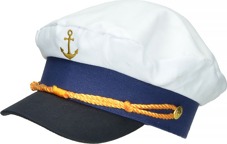 MFH Czapka z daszkiem marynarska biała r. 54