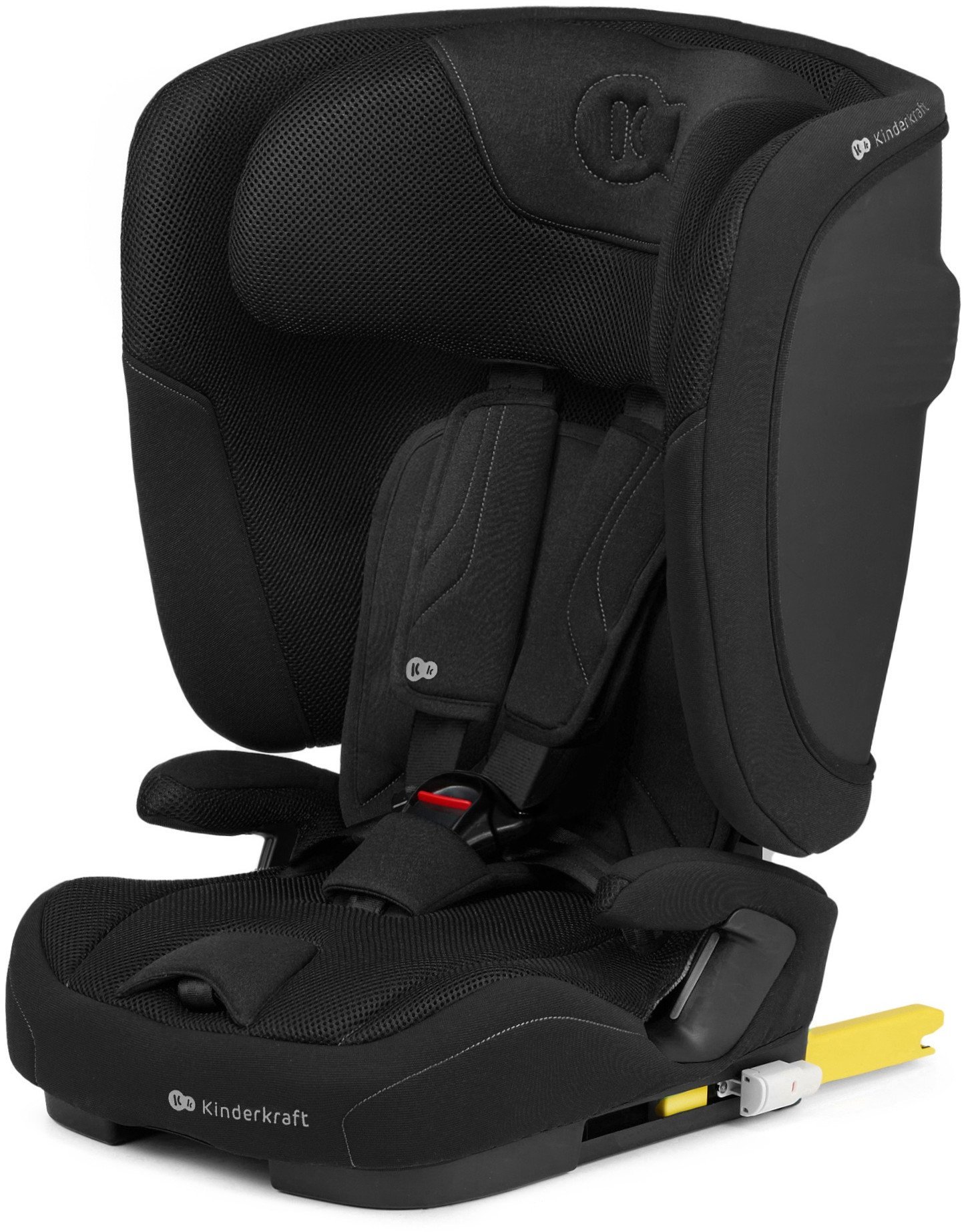 Automobilinė kėdutė Kinderkraft Fix2Go i-Size, 9-36 kg, Black