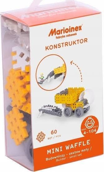 Marioinex Klocki Mini Waffle Budowniczy mały blister