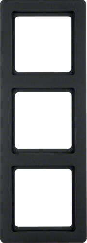 Berker Ramka Q.1 3-krotna antracyt aksamit (10136086)