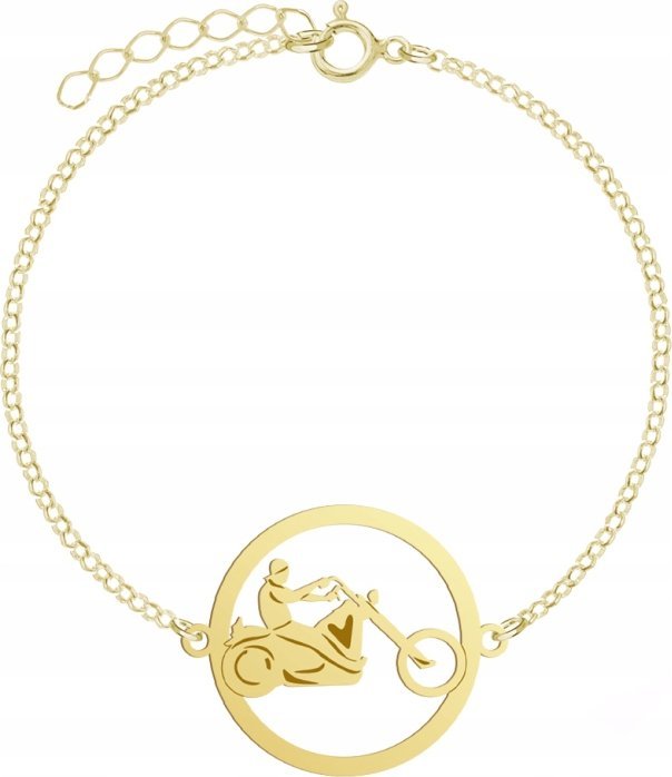 Radziszewska Jewellery Pozłacana Bransoletka Chopper GRAWER GRATIS