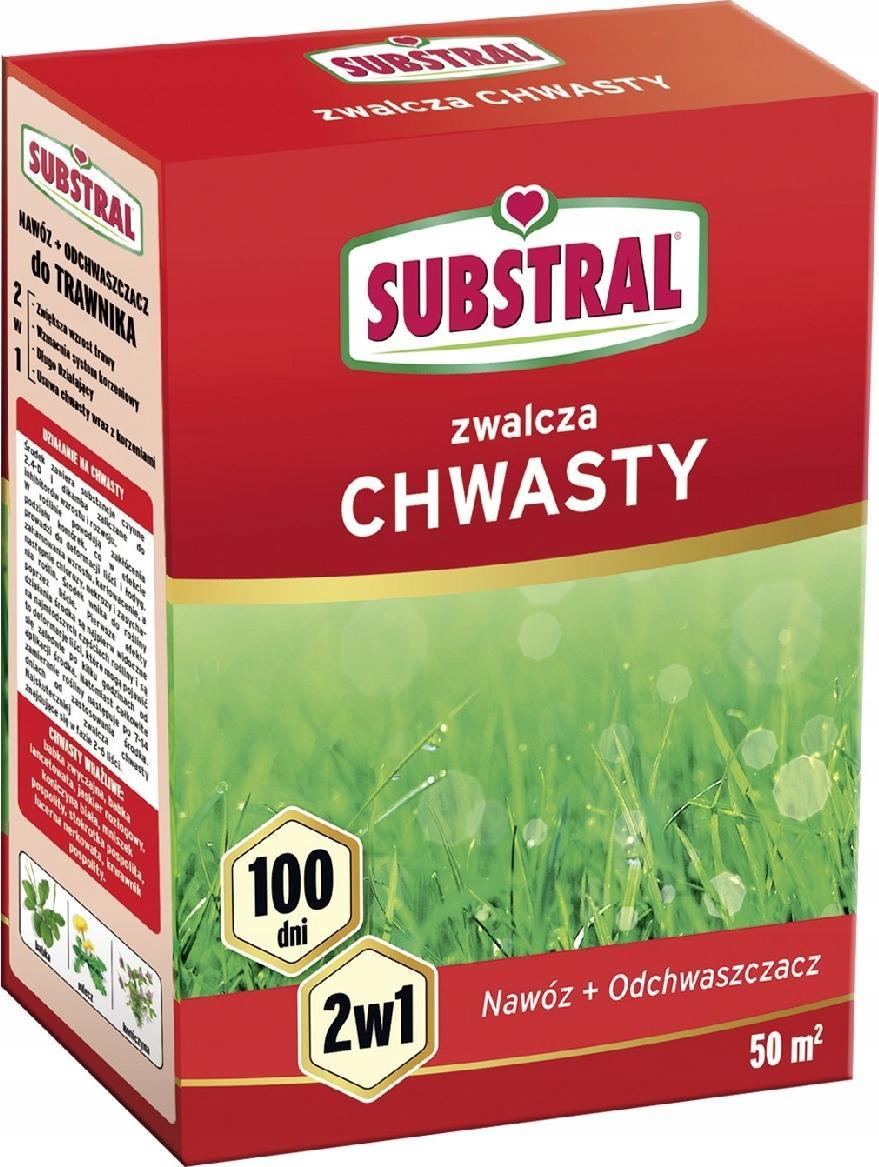 Substral Nawóz Do Trawy 100 Dni Zwalcza Chwasty 1kg