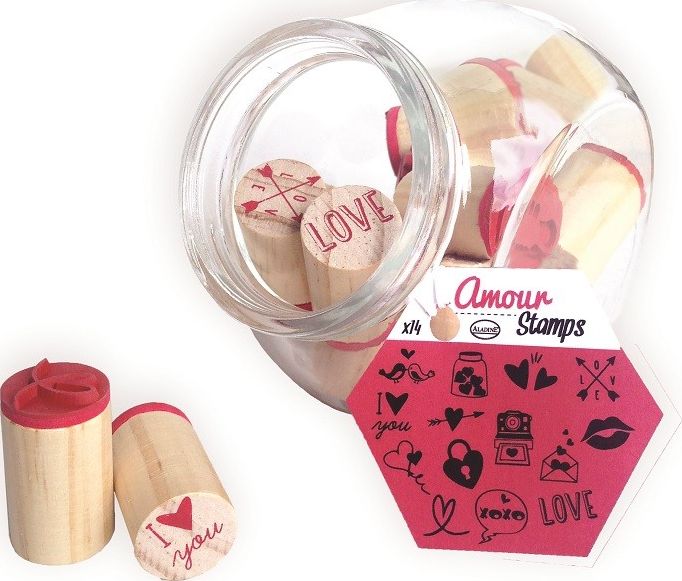 Aladine Stempelki w Słoju Miłość