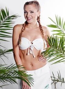 Biustonosz na saunę SAFI w 100% naturalna bawełna Yeye Ecru L