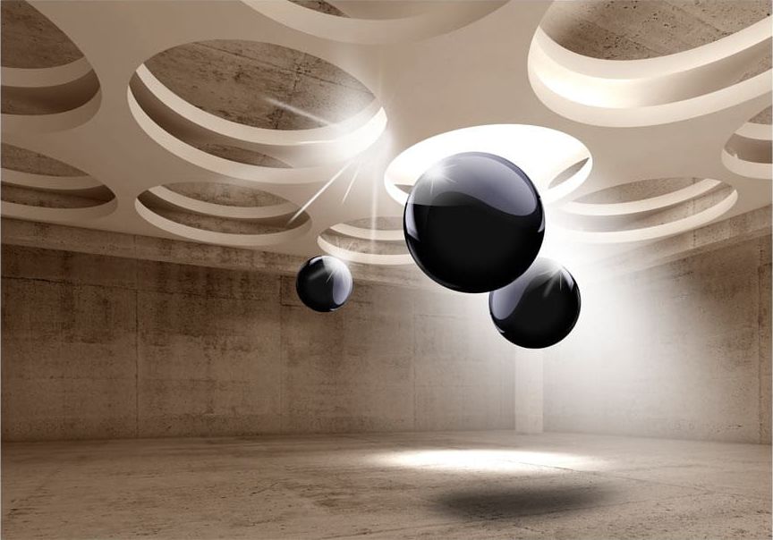 DecoNest Fototapeta - Geometryczne olśnienie - 300X210