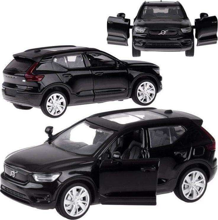 Jokomisiada Auto metalowe model Volvo XC40 Recharge skala 1:32 dźwięki światło ZA4614