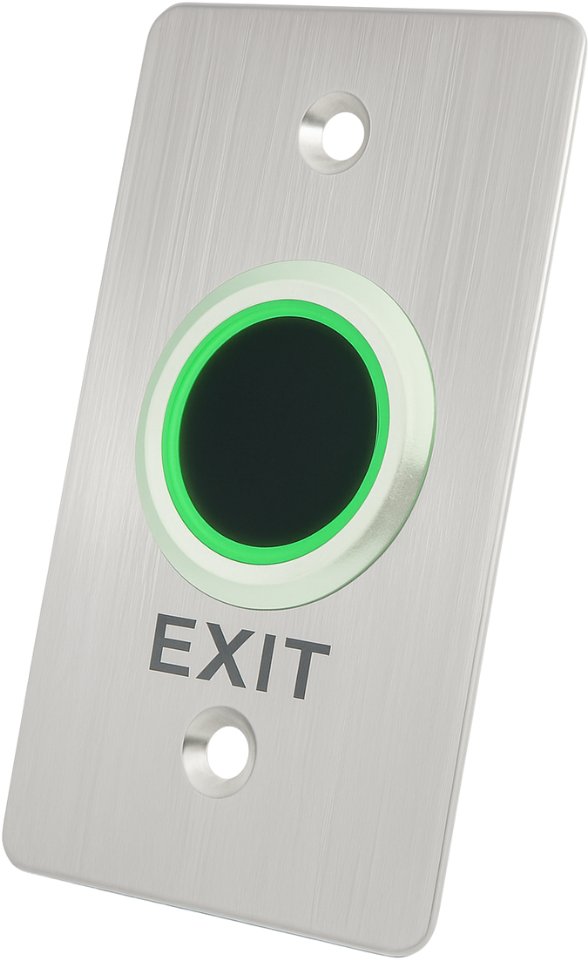 PRZYCISK WYJŚCIA WEJŚCIA OTWARCIA DO DRZWI FURTKI BRAMY PODŚWIETLANY LED