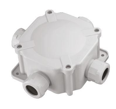 Pawbol Puszka n/t IP67 4xPG21,5 5 zacisków 27P szara A.0036