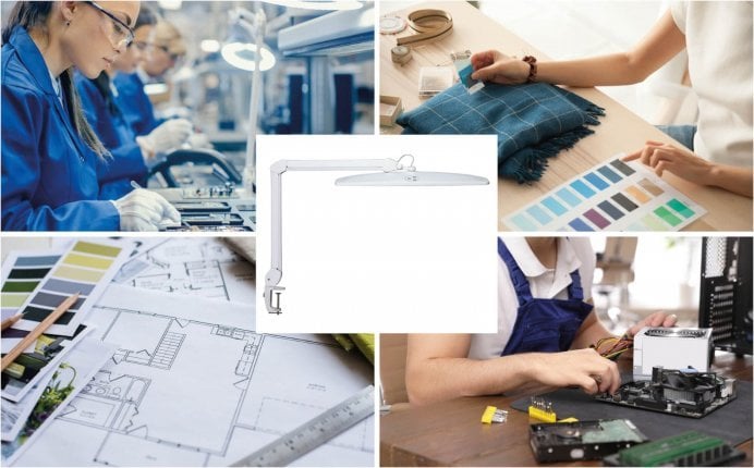 Lampka biurkowa Maul biała (8205602)