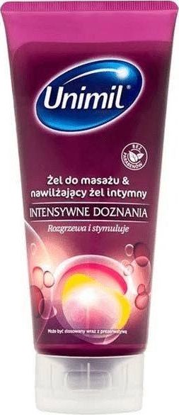 UNIMIL UNIMIL_Intensywne Doznania żel do masażu i nawilżający żel intymny 200ml