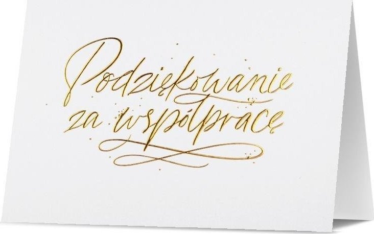 Pan Dragon Karnet B6 Podziękowania HM200-2537