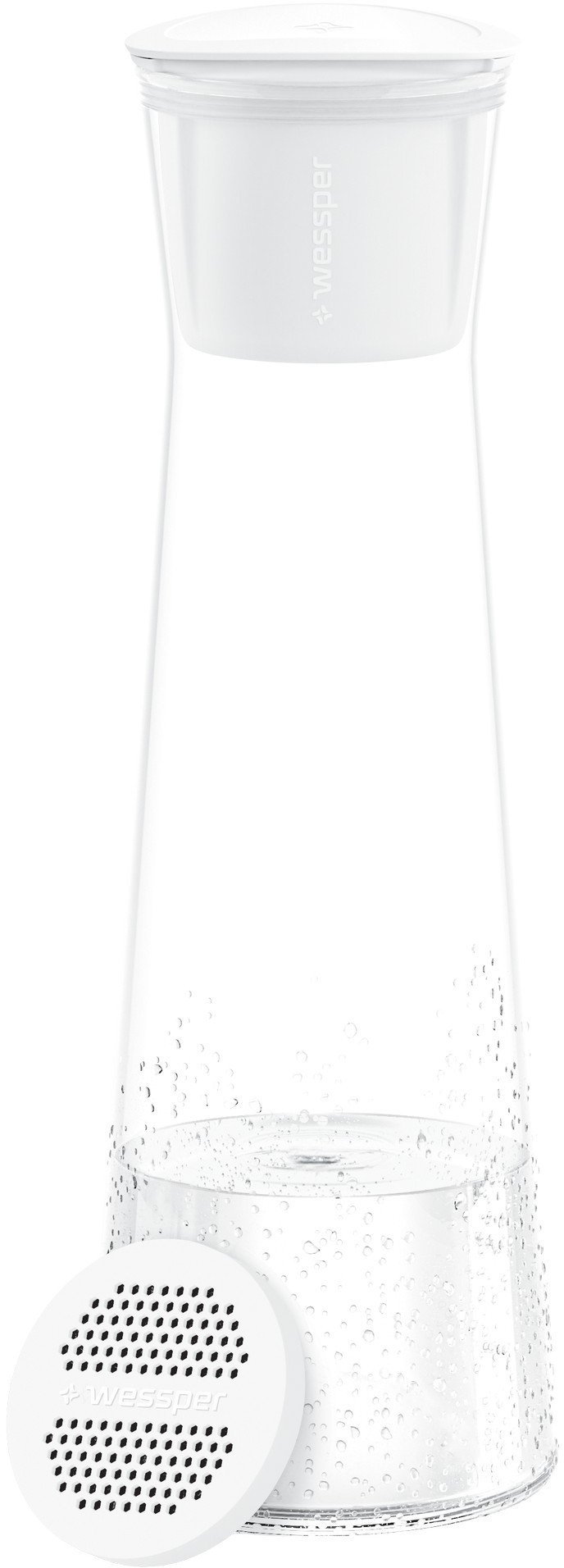WES500 Szklana karafka na napoje z filtrem Wessper