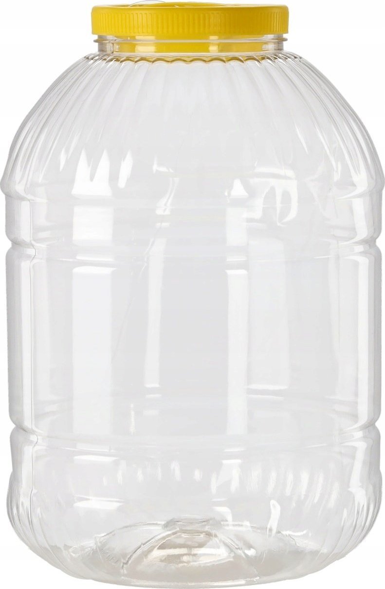 Kadax Słoik Plastikowy Pojemnik Pet Zakrętka 10L Ogórki