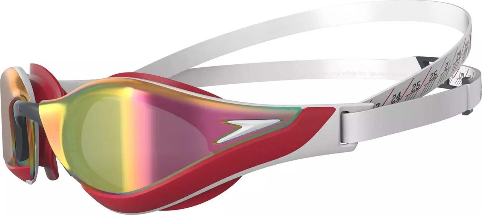 Speedo Okulary Pływackie na Basen Speedo Fastskin Pure Focus Red